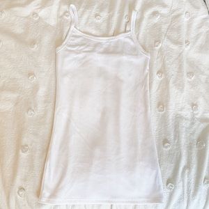 NEW Ribbed White Tank Top